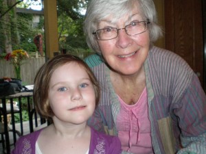 Mom and my little Maud 2011